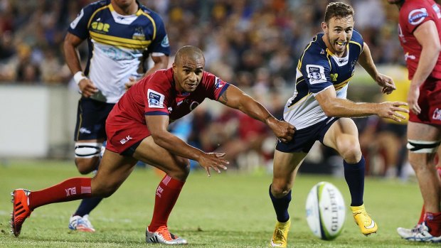 Nic White is working on his temper in an effort to lead the Brumbies better.