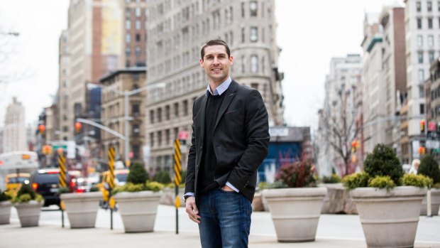 Chief executive and co-founder of Unlockd Matt Berriman in New York.