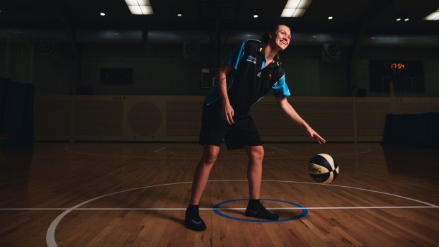 Canberra Capitals' Maddie Allen made her debut for the team last weekend.