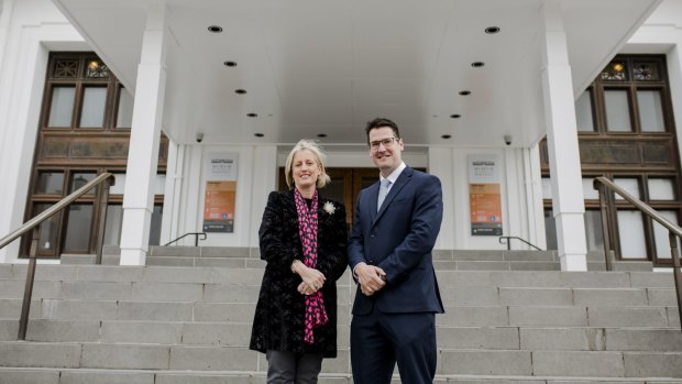 ACT Senators Zed Seselja and Katy Gallagher were officially elected to the Australian Senate after the Declaration of the Poll at Old Parliament House on Tuesday.