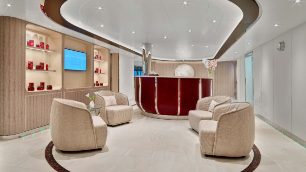 The Spa and Wellness by Dr Weil on Seabourn Encore.