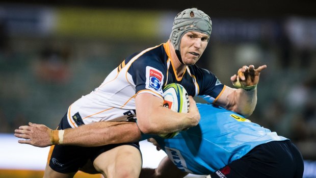 Brumbies star David Pocock played his first Super Rugby game in almost two years on Saturday. 