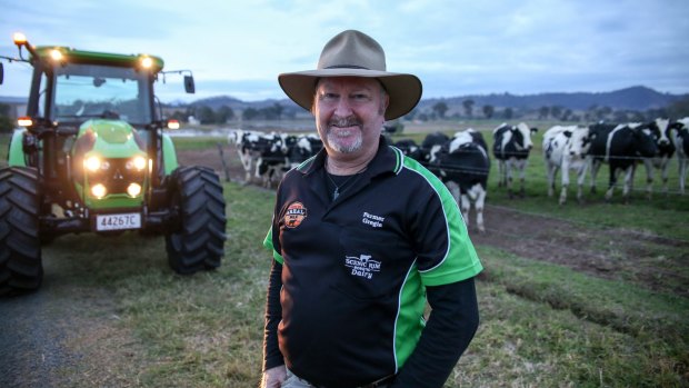 Queensland dairy farmer Greg 'Farmer Gregie' Dennis will cover about 2000 kilometres during his campaign to swing the supermarket milk price war in local farmers' favour.