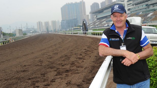 Rails run: David Hayes spent a decade in Hong Kong and says the racing is unique. 