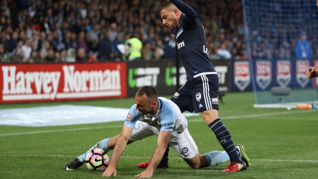 Victory's James Troisi and City's Ivan Franjic won't be thinking about Sydney when their clubs meet on Saturday.