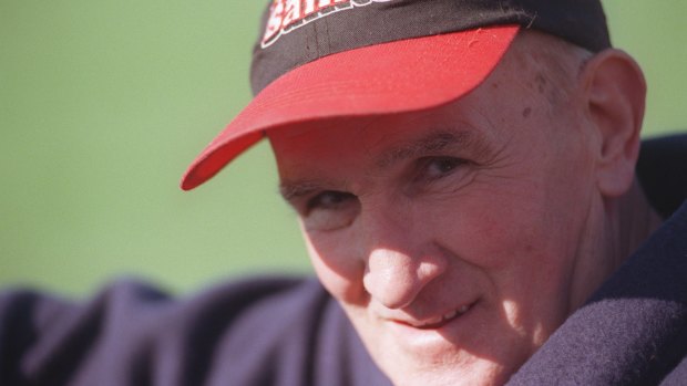 Ken Whiffin was a much loved figure at St Kilda.