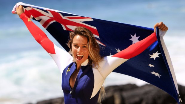 Professional surfer Sally Fitzgibbons: The likelihood of surfing becoming an Olympic sport by the 2020 Tokyo Olympic Games has increased.