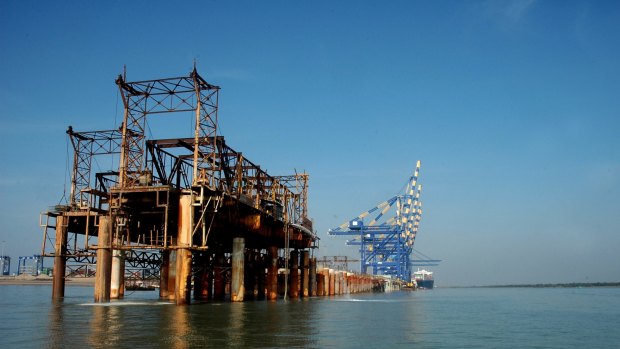 Adani's Mundra Port operation.