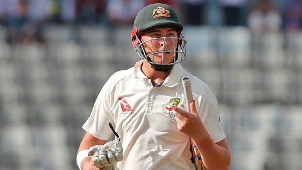 Steve Smith had to console a 'disappointed' Matthew Renshaw after the 21-year-old learned of his Ashes fate.