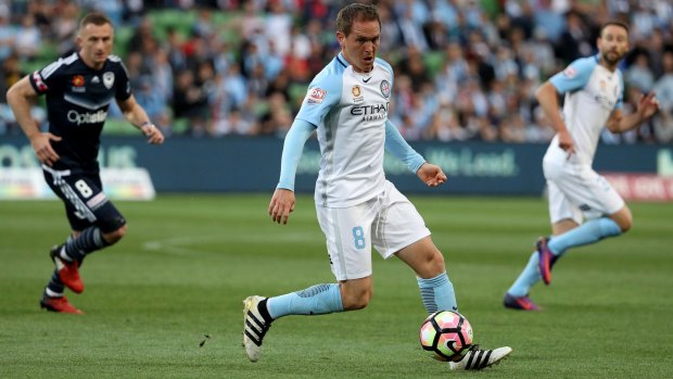 City's Neil Kilkenny could potentially fill a gap for the Socceroos.