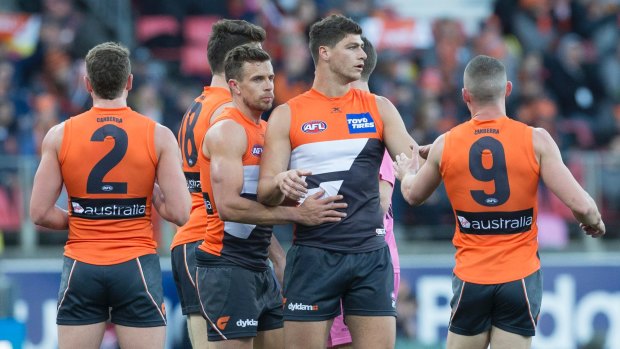 Final frontier: Josh Kelly has declared Greater Western Sydney's top two showdown with Geelong the perfect finals preparation.