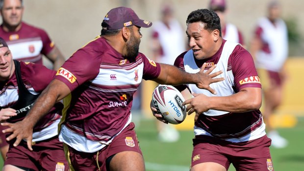 Former Australia fullback Gary Belcher says forward Josh Papalii "suits Queensland perfectly".