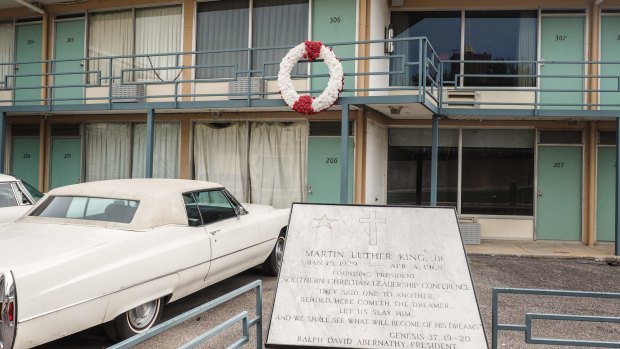 The National Civil Rights Museum in Memphis, which was built at the non-descript motel where Martin Luther King was assassinated.