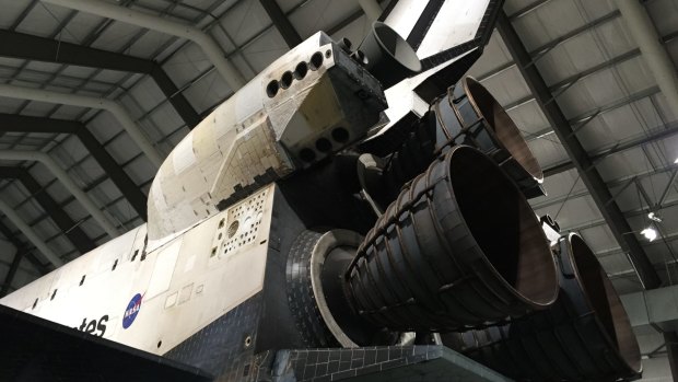 Endeavour's three main engines.