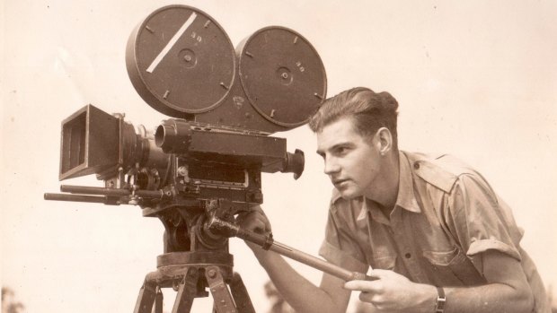 John Daniell's work as a cameraman included footage of the surrender of Japan in World War II.
