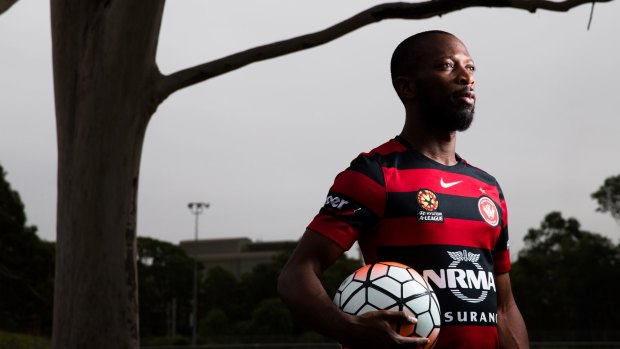 Ultimate professional: The Wanderers' Romeo Castelen has put past misfortune behind him.