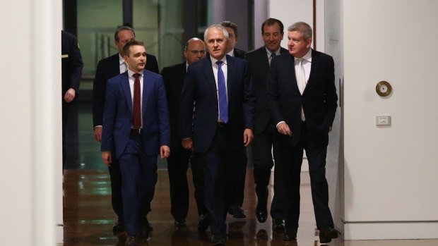Every man who walked to the Liberal leadership spill with Malcolm Turnbull secured a place in the new-look ministry.