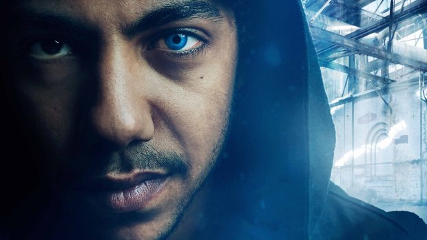 Hunter Page-Lochard as Koen in <i>Cleverman</i>, a sci-fi thriller set to air on the ABC.