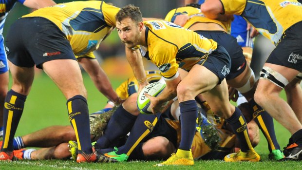 Brumbies halfback Nic White hopes to get picked for the World Cup before joining Montpellier.