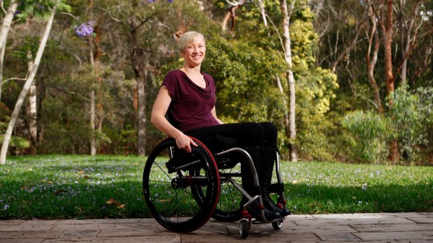 Anne-Marie Howarth says the neuromodulation trial gives her hope that one day she'll be able to walk again.