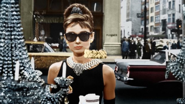 Timeless style: Audrey Hepburn in Breakfast at Tiffany's.