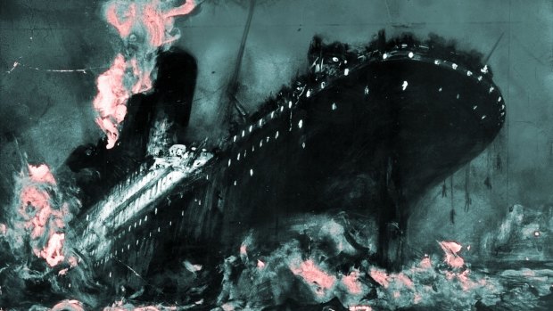 Immersed in history: Matthew Guy would like to witness the sinking of the Titanic.