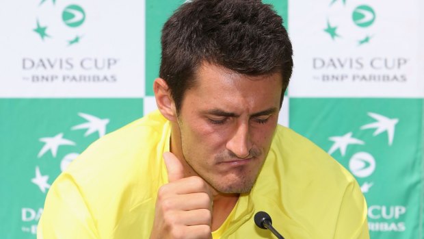 Bernard Tomic says his heavy workload is beginning to take a toll.