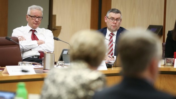 Ministers and senior public servants regularly face scrutiny from Senate estimates hearings.