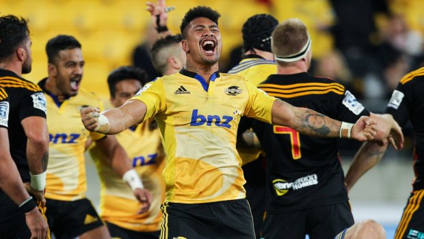 Getting closer: Ardie Savea was unlucky not to win a spot in New Zealand's World Cup squad announced at the weekend.