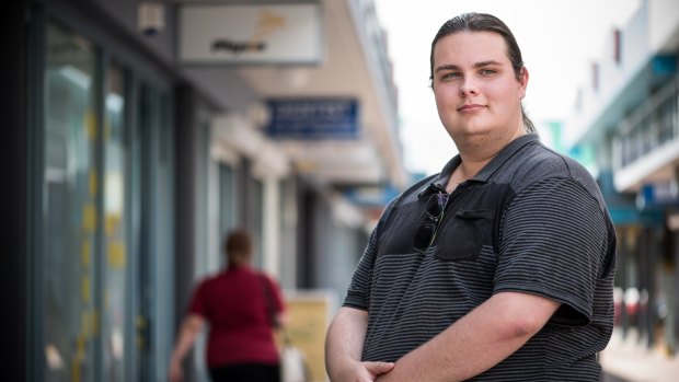 "I don't have any work experience so it's been hard," says Zak Pawliw, who is taking part in a youth employment project in Penrith. 