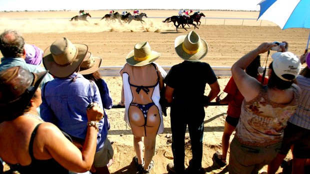 Schoolies for adults: The Birdsville Races.