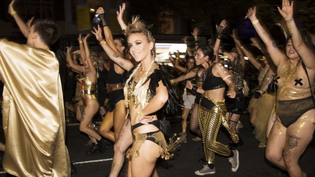 Scenes from the 2016 Gay and Lesbian Mardi Gras parade.