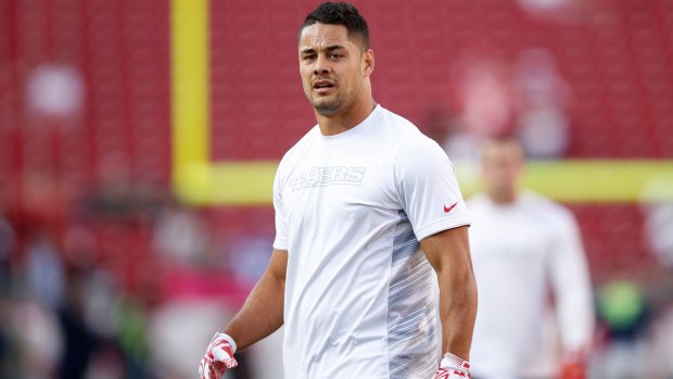 Taking his talents to the world: Jarryd Hayne.