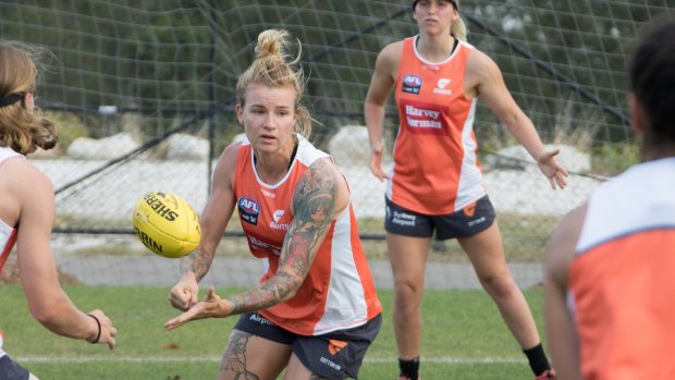 Juggling her army work and club commitments has made for long days for Phoebe Monahan.