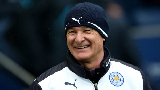 Fairytale: Master manager Claudio Ranieri is just one win away from leading Leicester City to the Premier League title.