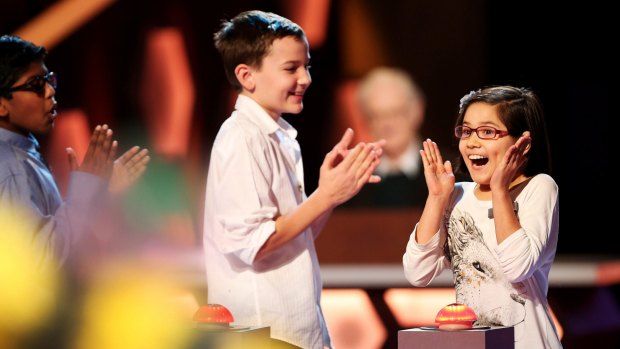 Ten's <i>The Great Australian Spelling Bee</i> celebrates brainy kids.