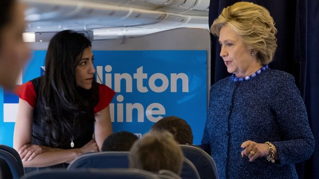 Hillary Clinton's emails found on a computer belonging to the husband of her senior aide Huma Abedin derailed Mrs Clinton's presidential campaign.