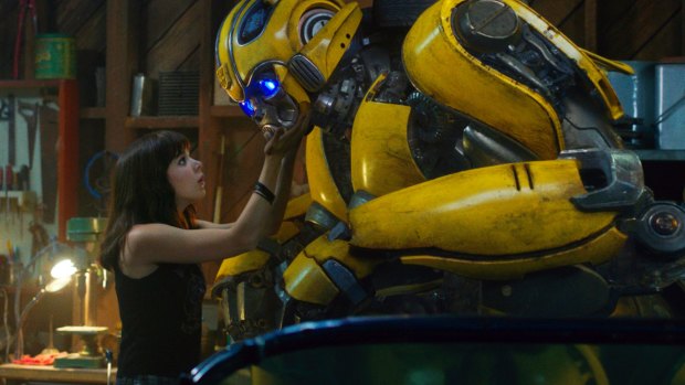 Hailee Steinfeld as Charlie in a scene from the origin story Bumblebee.