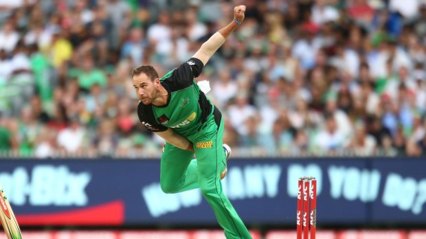 In form: John Hastings is the Melbourne Stars' leading wicket-taker in the BBL.