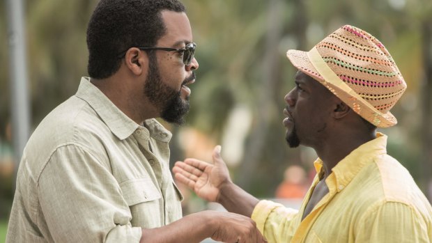 Odd couple: Ice Cube and Kevin Hart in <i>Ride Along 2</i>.