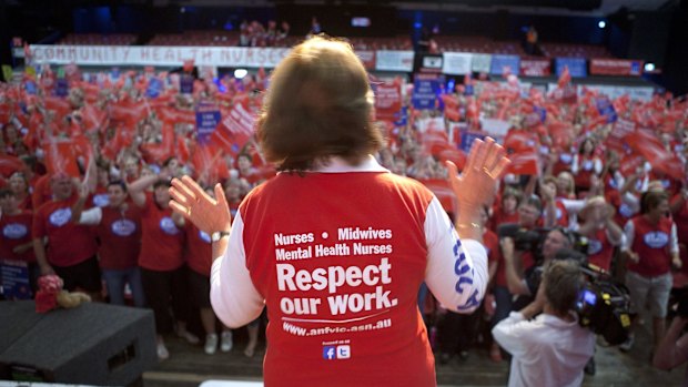 The Australian Nursing and Midwifery Federation will hold a statewide meeting of 1000 workers on Wednesday.