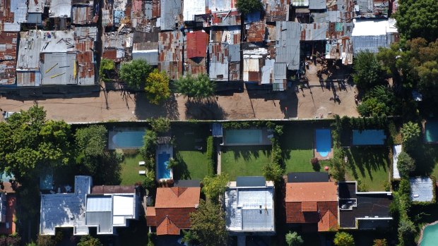 The divide between rich and poor in Australia is growing.
