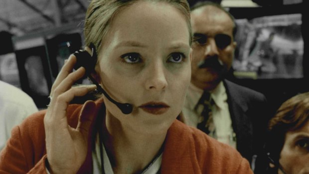 Seat in the machine: Jodie Foster in Contact.