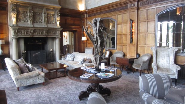 The very cosy Bovey Castle.