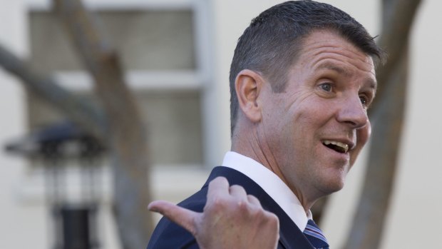 Premier Mike Baird in Sydney on Tuesday