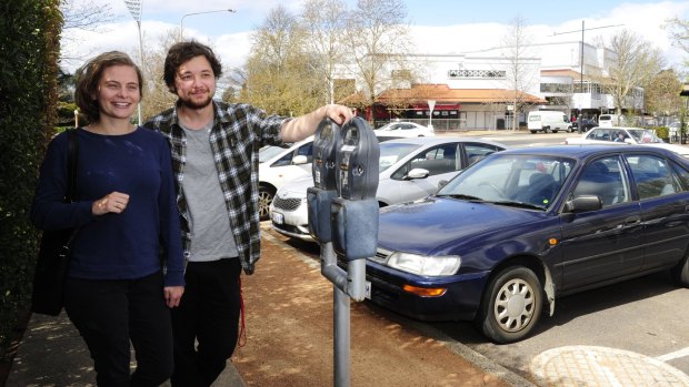 Helena Game and Kon Kudo hope the government will decide against introducing a new pricing system for parking.
