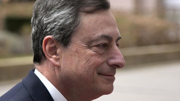 European Central Bank president Mario Draghi. The ECB, which is keeping the Greek banking system alive, hasn't said how it would classify or react to a missed IMF payment.