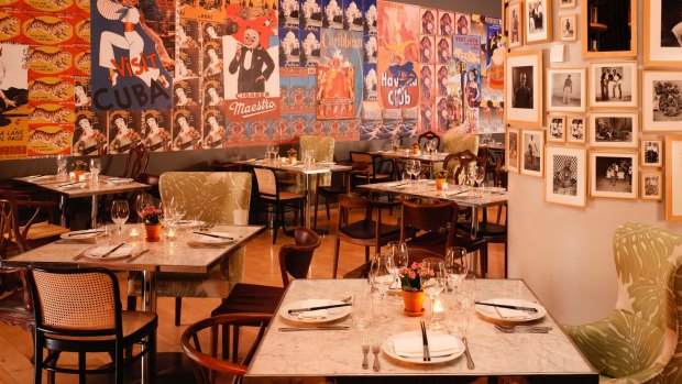 In-house restaurant Asia de Cuba is a colourful mishmash.