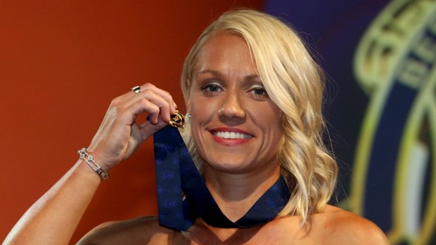 Erin Phillips was the inaugural AFLW best and fairest winner.