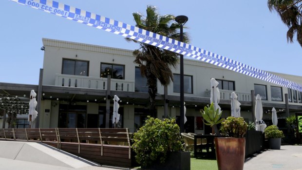 Republica restaurant at St Kilda Sea Baths was damaged by arsonists in December 2014.